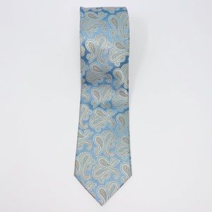 Mens Stafford Essentials Paisley Print Neck Tie